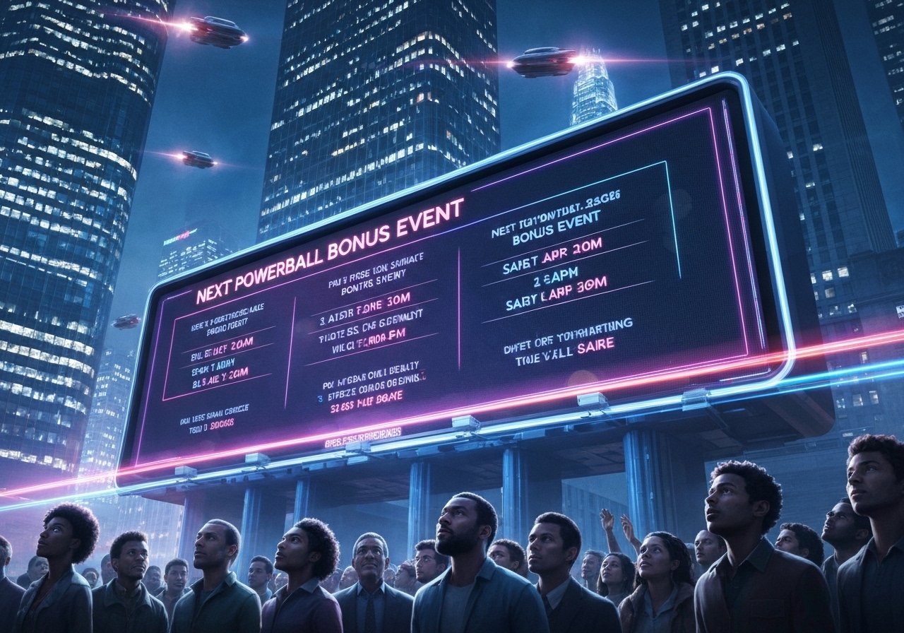 넥스트파워볼 보너스 이벤트 일정