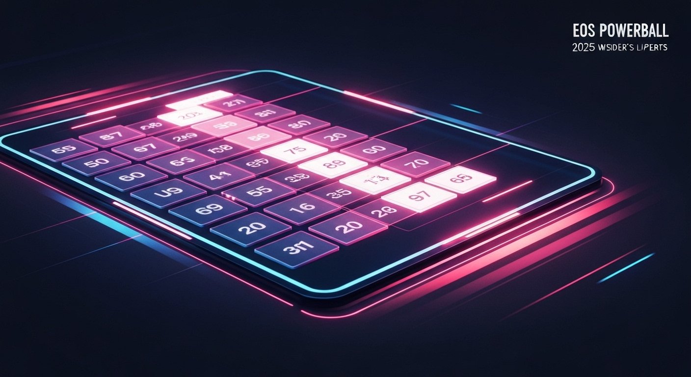 EOS파워볼 2025년 최강 조합 당첨쉬운 전용 놀이터, 전문가 특급 내부정보